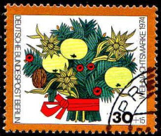 Berlin Poste Obl Yv:445 Mi:481 Weihnachtsmarke Bouquet De Noël (TB Cachet Rond) - Usados