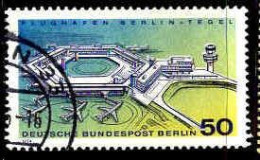 Berlin Poste Obl Yv:441 Mi:477 Flughafen Berlin-Tegel (Beau Cachet Rond) - Oblitérés