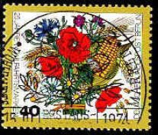 Berlin Poste Obl Yv:438 Mi:474 Wohlfahrtspflege Fleurs D’été (TB Cachet Rond) - Usati