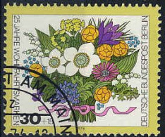 Berlin Poste Obl Yv:437 Mi:473 Wohlfahrtspflege Fleurs De Printemps (Beau Cachet Rond) - Usados