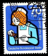 Berlin Poste Obl Yv:433 Mi:471 Jugendmarke L'aide (TB Cachet Rond) - Used Stamps