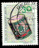 Berlin Poste Obl Yv:424 Mi:460 Wohlfahrtsmarke Trommel 16.Jh (Beau Cachet Rond) - Used Stamps