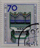 Berlin Poste Obl Yv:426 Mi:462 Wohlfahrtsmarke Orgel 16.Jh (cachet Rond) - Used Stamps