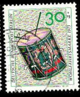 Berlin Poste Obl Yv:424 Mi:460 Wohlfahrtsmarke Trommel 16.Jh (cachet Rond) - Used Stamps