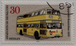 Berlin Poste Obl Yv:421 Mi:449 Doppeldeckautobus (Beau Cachet Rond) - Gebraucht