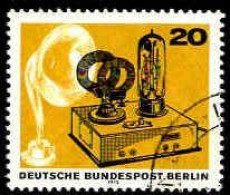Berlin Poste Obl Yv:416 Mi:455 Appareil Radio (cachet Rond) - Gebraucht