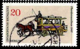 Berlin Poste Obl Yv:411 Mi:446 Pferdeomnibus (Beau Cachet Rond) - Gebraucht