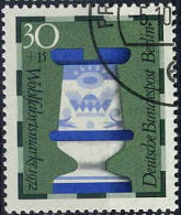Berlin Poste Obl Yv:401 Mi:436 Wohlfahrtsmarke (Echecs: Tour) (beau Cachet Rond) - Usados