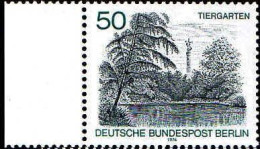 Berlin Poste N** Yv:494 Mi:531 Tiergarten Bord De Feuille - Unused Stamps