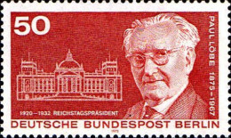 Berlin Poste N** Yv:478 Mi:515 Paul Löbe Homme Politique - Unused Stamps