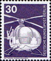 Berlin Poste N** Yv:461 Mi:497 Rettungs MBB Hubschrauber - Neufs