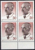 Berlin Poste N** Yv:456 Mi:492 Ferdinand Sauerbruch Chirurgien (Bloc De 4) - Unused Stamps