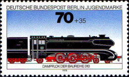 Berlin Poste N** Yv:455 Mi:491 Jugendmarke Dampflok Der Baureihe 010 - Unused Stamps