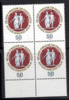 Berlin Poste N** Yv:436 Mi:472 Athena & Hermes (Bloc De 4) - Unused Stamps