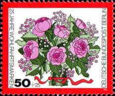 Berlin Poste N** Yv:439 Mi:475 Wohlfahrtspflege Roses - Unused Stamps