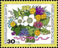 Berlin Poste N** Yv:437 Mi:473 Wohlfahrtspflege Fleurs De Printemps - Unused Stamps