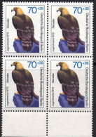 Berlin Poste N** Yv:410 Mi:445 Jugendmarke Steinadler Bloc De 4 Bord De Feuille - Unused Stamps