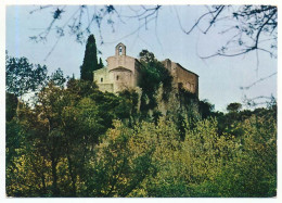 CPSM 10.5 X 15 Gard LA ROQUE SUR CEZE   Village Médiéval  L'église - Autres & Non Classés