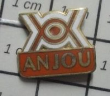 912B Pin's Pins / Beau Et Rare / AUTRES / ANJOU ..... Feu ? - Autres & Non Classés