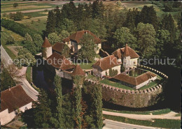 11896517 Hallwil Schloss Hallwil Fliegeraufnahme Hallwil - Altri & Non Classificati