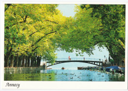 Annecy - Le Canal Et Le Pont Des Amours - Annecy