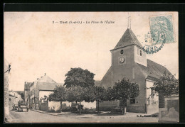 CPA Vert, La Place De L`Eglise  - Andere & Zonder Classificatie