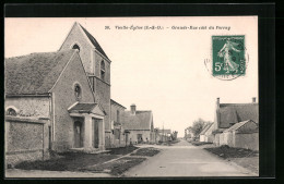 CPA Vieille-Eglise, Grande Rue Cote Du Perray  - Autres & Non Classés