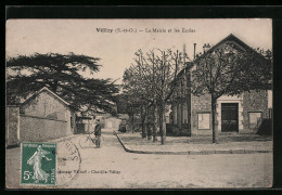 CPA Velizy, La Mairie Et Les Ecoles  - Velizy