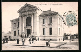 CPA Mantes-s-Seine, Le Palais De Justice  - Autres & Non Classés
