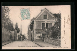 CPA Marly-le-Roi, Rue De Saint-Cyr, Porte De La Foret  - Marly Le Roi