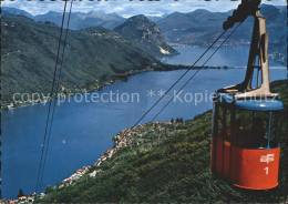 11892927 Serpiano TI Schwebebahn Funivia Lago Di Lugano San Salvatore Lugano - Sonstige & Ohne Zuordnung