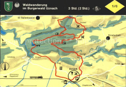 11891297 Uznach Waldwanderung Im Burgerwald Uznach Panoramakarte Uznach - Sonstige & Ohne Zuordnung