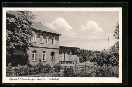 AK Egestorf, Bahnhofsgebäude  - Sonstige & Ohne Zuordnung