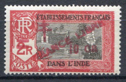 Réf 75 CL2 < -- INDE - FRANCE LIBRE < N° 205 * NEUF Ch.Dos Visible MH * - Nuovi