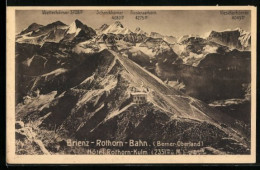 AK Brienz-Rothorn-Bergbahn Und Hotel Rothorn-Kulm  - Altri & Non Classificati