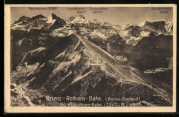 AK Brienz-Rothorn-Bergbahn Und Hotel Rothorn-Kulm  - Autres & Non Classés