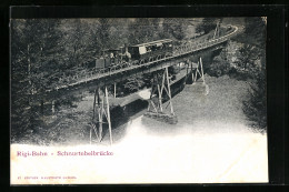AK Rigi-Bahn, Bergbahn Auf Der Schnurtobelbrücke  - Other & Unclassified