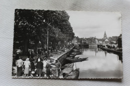 Cpsm 1961, Amiens, Le Marché Sur L'eau, Somme 80 - Amiens