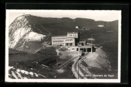 AK Rochers De Naye, Bergbahn Vor Station  - Andere & Zonder Classificatie