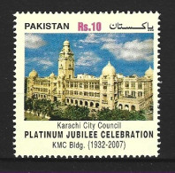 PAKISTAN. N°1248 De 2007. Hôtel De Ville De Karachi. - Pakistán