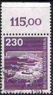 Berlin Poste Obl Yv:556 Mi:586 Flughafen Frankfurt Bord De Feuille (Beau Cachet Rond) (Thème) - Airplanes