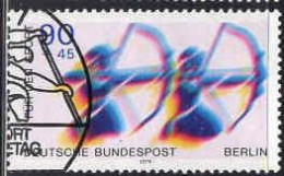 Berlin Poste Obl Yv:551 Mi:597 Tir à L'arc (Beau Cachet Rond) (Thème) - Bogenschiessen