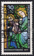 Berlin Poste Obl Yv:522 Mi:560 Vitrail De La Basilique St Gereon (Beau Cachet Rond) (Thème) - Natale