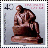 Berlin Poste N** Yv:784 Mi:823 Ernst Barlach Der Sammler (Thème) - Sculpture