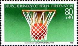 Berlin Poste N** Yv:691 Mi:732 Basketball Europameisterschaft (Thème) - Pallacanestro
