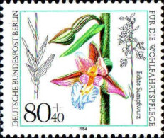 Berlin Poste N** Yv:687 Mi:726 Echte Sumpfwurz Epipactis Palustris (Thème) - Orchids