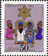 Berlin Poste N** Yv:668 Mi:707 Weihnachten Sternsinger Crèche Africaine (Thème) - Christmas