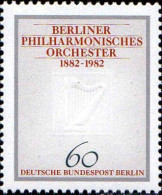 Berlin Poste N** Yv:627 Mi:666 Berliner Philharmonikes Orchester Harpe (Thème) - Musik