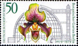 Berlin Poste N** Yv:562 Mi:602 Botanischer Garten Berlin Orchidée Paphior (Thème) - Orchidées