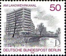 Berlin Poste N** Yv:545 Mi:579 Am Landwehrkanal (Thème) - Ponts